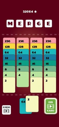 Merge Solitaire - 2048 Puzzle screenshot