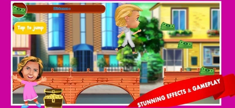 Trump’s Run – Kid Running Game screenshot