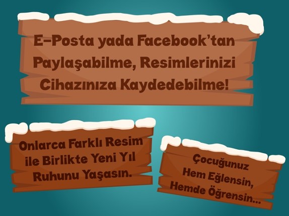 Yeni Yıl Boyama Kitabı - Minik Bilge Yılbaşını Kutluyor screenshot