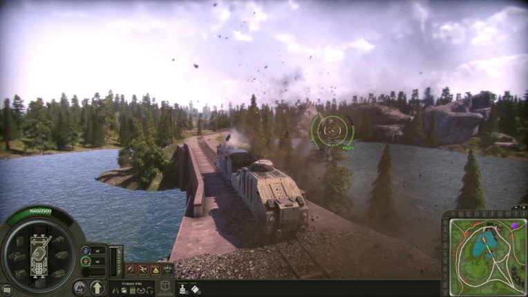 Armored Train Warfare screenshot