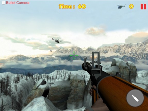 Bazooka Helicopter Shooting Sniper Game screenshot