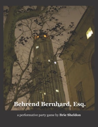 Behrend Bernhard, Esq. Game Cover