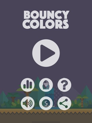 Bouncy colors - turn and jump screenshot