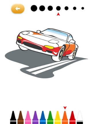 Cars Coloring Pages Printable Free For Girls And Boys screenshot