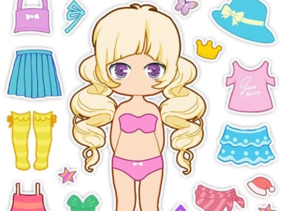 Chibi Doll Makeup Salon Game Cover