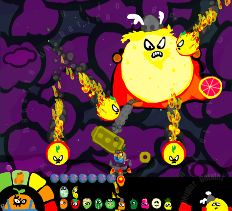 Clock Worker Orange Image