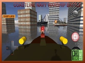 Coastline Navy Warship Fleet - Battle Simulator 3D Image