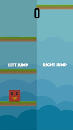 Color Red Geometry Bird Square Blok Jump Dash Spikes screenshot