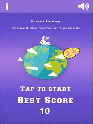 Easter bunny with Easter eggs Around the world Image