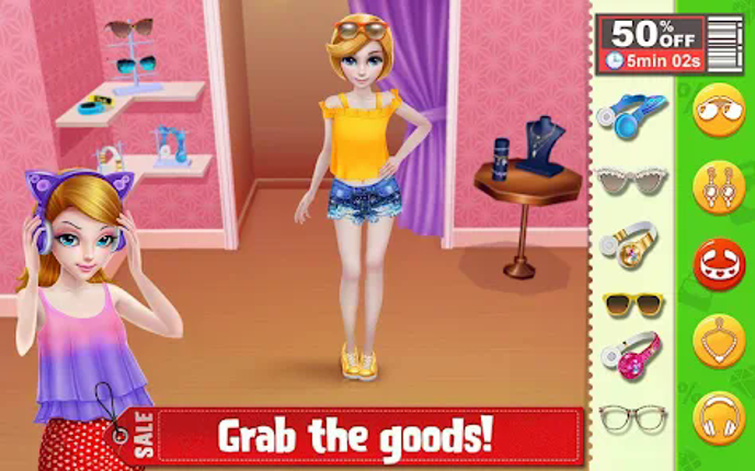 Black Friday Fashion Mall Game screenshot