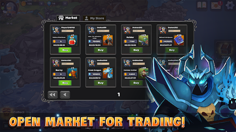 Mega War - Heroes Land screenshot