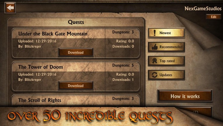 Arcane Quest HD screenshot