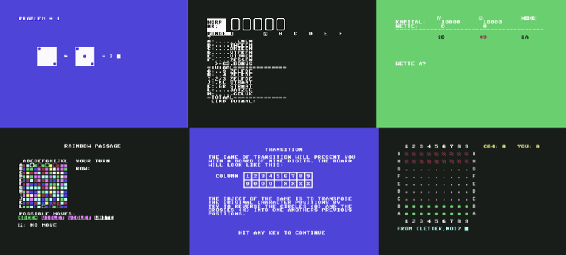 2020 C64 Basic Games Compilation Image