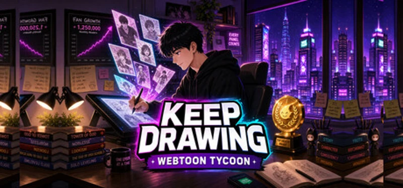 Keep Drawing: Webtoon Tycoon Image