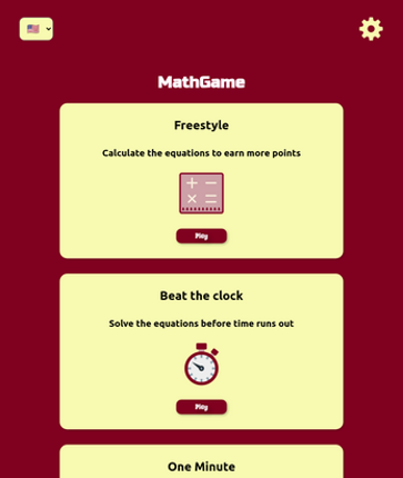 MathGame screenshot