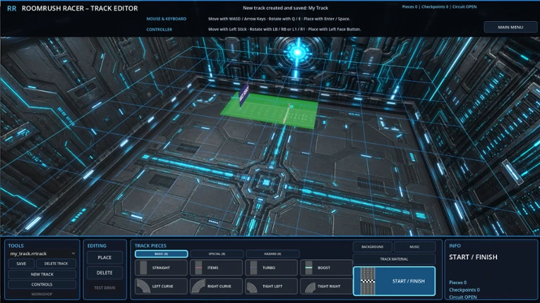Roomrush Racer screenshot