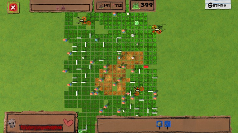 Sam's Die-abalical Minesweeper screenshot