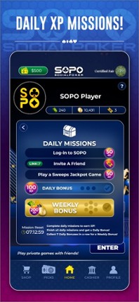 SoPo - Social Poker screenshot