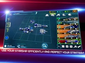 Starship Battle 3D Image