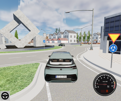 Simulator for driving license training Image