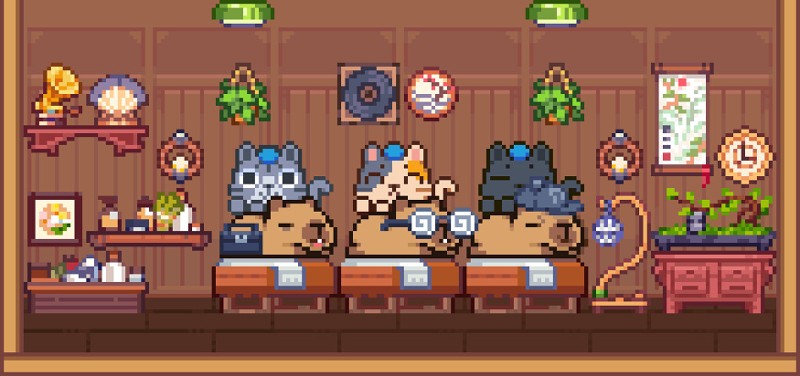 卡皮巴拉的幸福时光 Capybara's Happytime screenshot