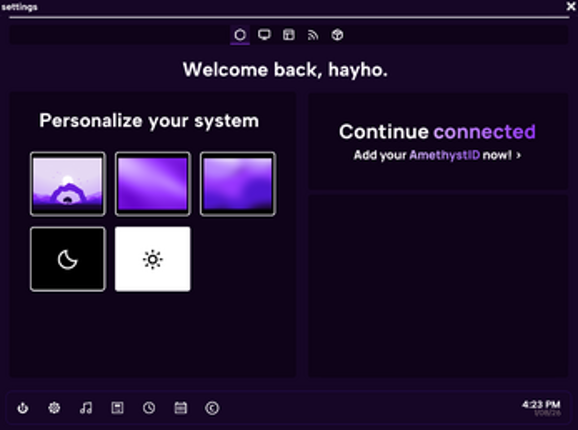 AmethystOS Image