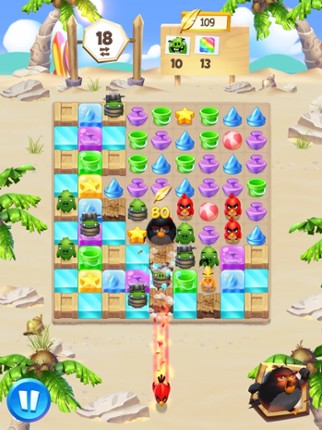 Angry Birds Match 3 screenshot