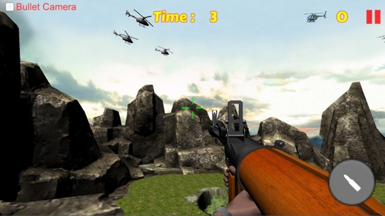 Bazooka Helicopter Shooting Sniper Game screenshot