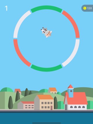 Bouncy colors - turn and jump screenshot