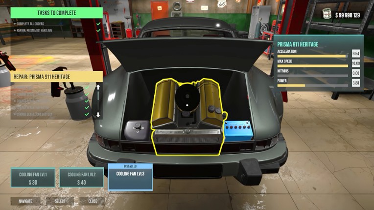 Car Tuning Garage Simulator screenshot