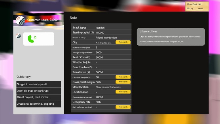 Consult Me Before Opening A Snack Shop screenshot