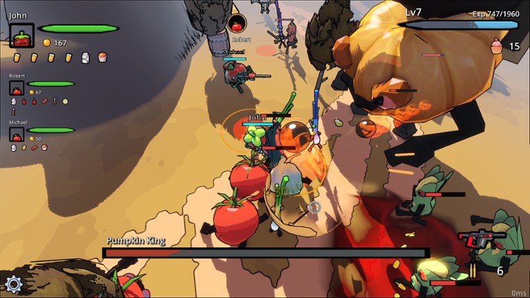 Crazy Fruit Shooter screenshot