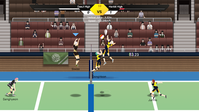 The Spike Cross - Volleyball screenshot