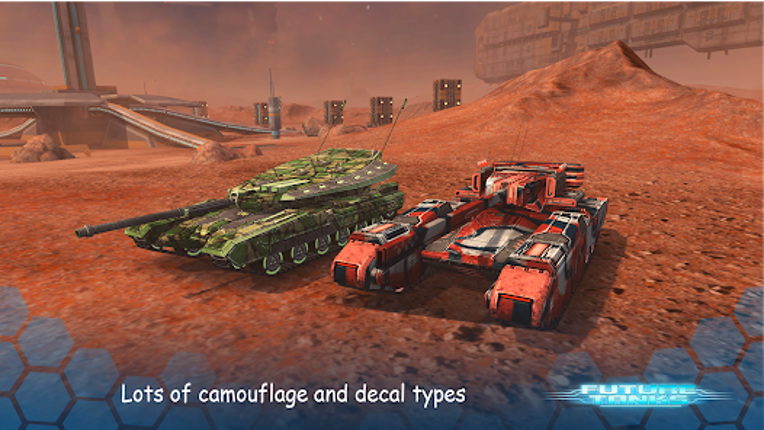 Future Tanks: War Tank Game Image