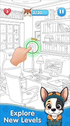 Spot the Dog: Hidden Objects! Image