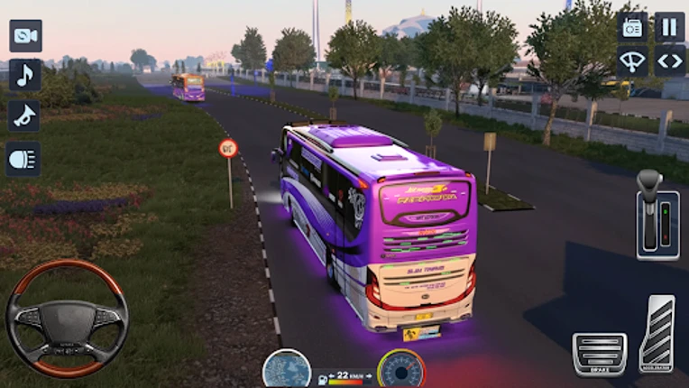 Offline Bus Driving Bus Game screenshot