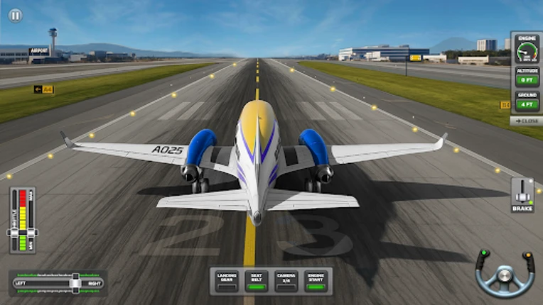 Real Airplane Flight Sim 3D Image