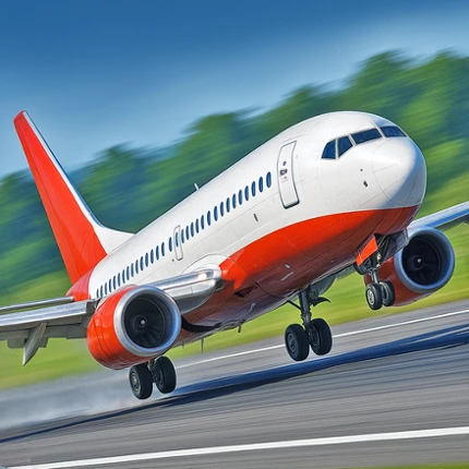 Plane Travel Flight Simulator Image