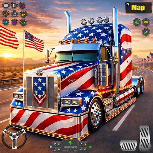 Games like America Cargo Truck Driving 3D