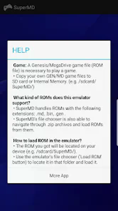 SuperMDS Pro (All in One Emu) screenshot
