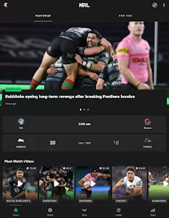 NRL Official App screenshot
