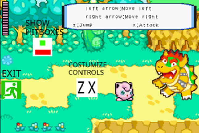 Jigglypuff vs Bowletta screenshot