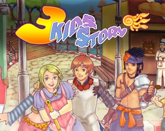 Three Kids Story Game Cover