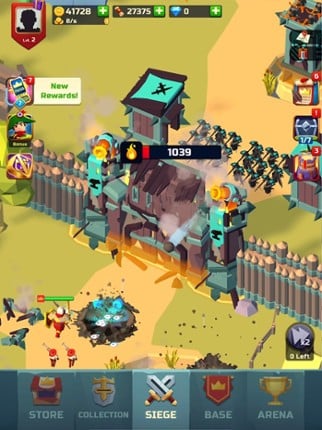 Idle Siege: Army Tycoon Game Image