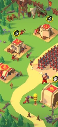Idle Siege: Army Tycoon Game Image
