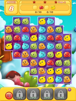 Jelly Jelly Crush - In the sky screenshot