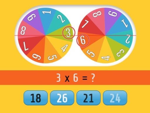 Games like Multiplication Roulette