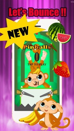 Pinball Arcade - Monkey vs Banana For Kids screenshot