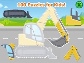 Puzzle for Kids and Toddlers: Vehicles Jigsaw Image