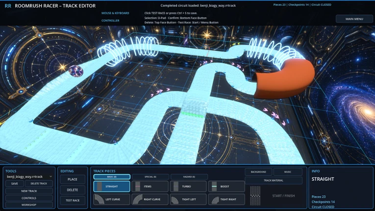 Roomrush Racer screenshot
